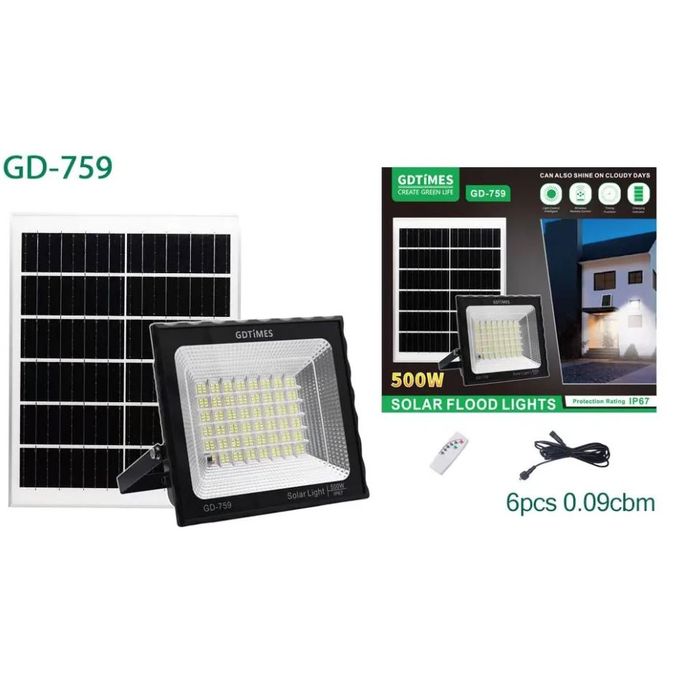 GDTimes Lampe Led solaire extérieure 200W – Allumage automatique avec  capteur de lumière - Ivoirshop - Site de vente en ligne en Côte d'ivoire