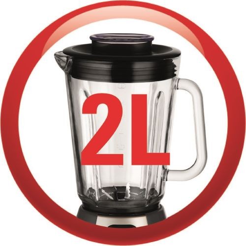 Blender Moulinex Faciclic LM233A10 Capacité 1.5L 5 vitesses 600w Noir