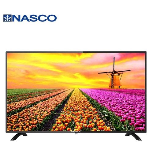 Nasco Slim TV LED - 40 Pouces- Décodeur intégré - HDMI - USB - VGA - Noir - Garantie 12 Mois