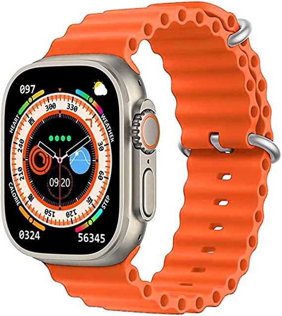 Smart Watch Ultra 8 Montre Connectée Intelligente Smart Phone - Orange