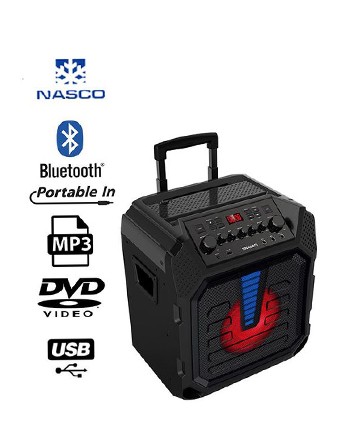 Enceinte bluetooth portable H-30 - USB ,Radio FM ,AUX, MIC - 30 W
