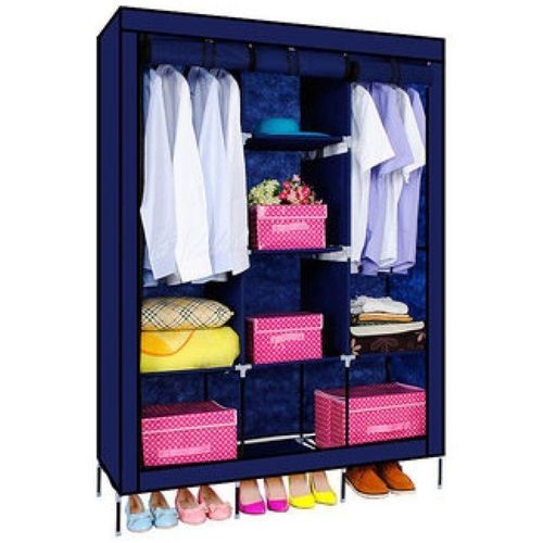 Armoire Penderie Mobile Démontable + Housse – Bleu - Ivoirshop - Site de  vente en ligne en Côte d'ivoire