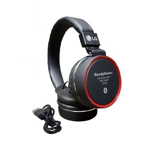 SH Casque Audio Bluetooth Sans Fil SH10 _ Noir - Prix pas cher