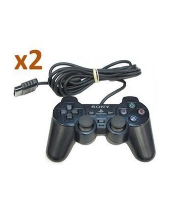 SONY 2 Manettes Dualshock Ps2